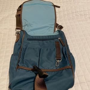 Ellington Crossbody Blue/Brown Bag  Backpack Strap